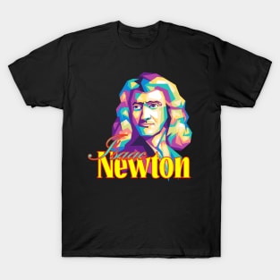 Popart Isaac Newton T-Shirt